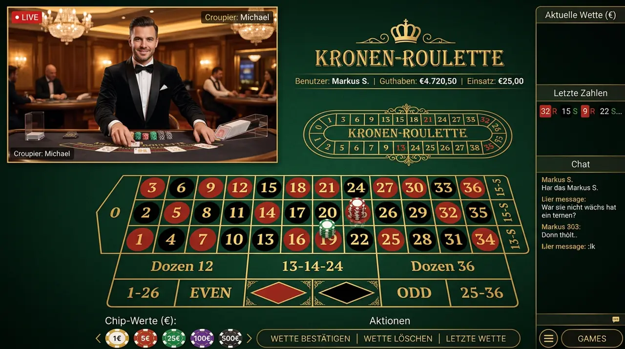 Live-Casino im X7